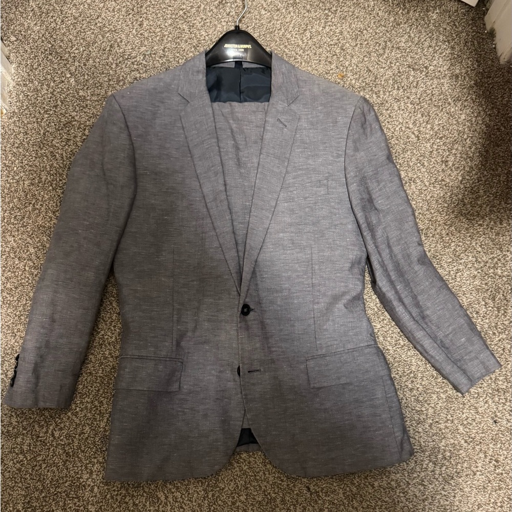 J. Crew Gray Suit 40r